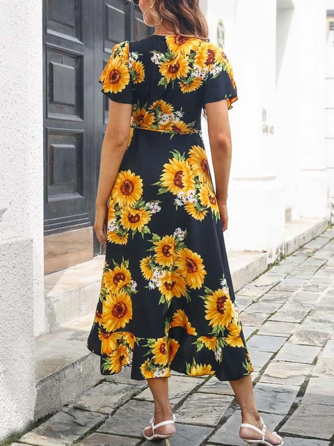 sunflower dresses for women