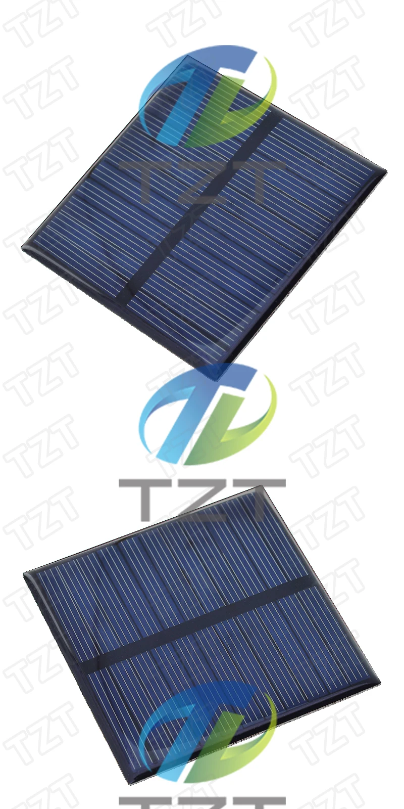 TZT 1/3 stücke 5,5 V 110mA 0,55 W Solar Panel Polykristalline 70*70 MM Mini Sunpower Solar system DIY für Batterie Handy Ladegerät – Detail 10