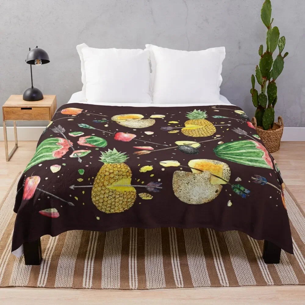 

Smashed fruits Throw Blanket halloween Weighted Thins Nap Blankets