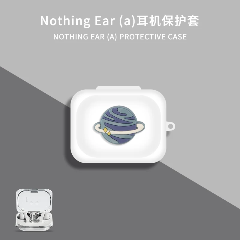 Funda De Silicona Para Nothing Ear (3) - Suave, Con Cordón, Protección Contra Golpes Y Polvo, Color Verde