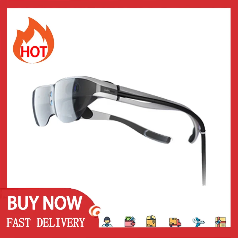 New Morningstar G2 Hybrid VR Glasses Reality MR Intelligent Glasses 3D Mobile Theater Headworn Display AR Real-time Enhanced