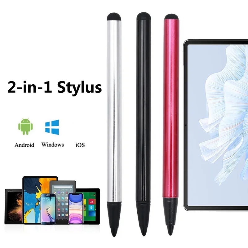 

2 in 1 Universal Stylus Pen for Huawei MatePad 11.5 Air 11.5" 2023 SE 10.4 10.1 T10S T10 Pro 11 10.8 Stylus Pencil for Matepad