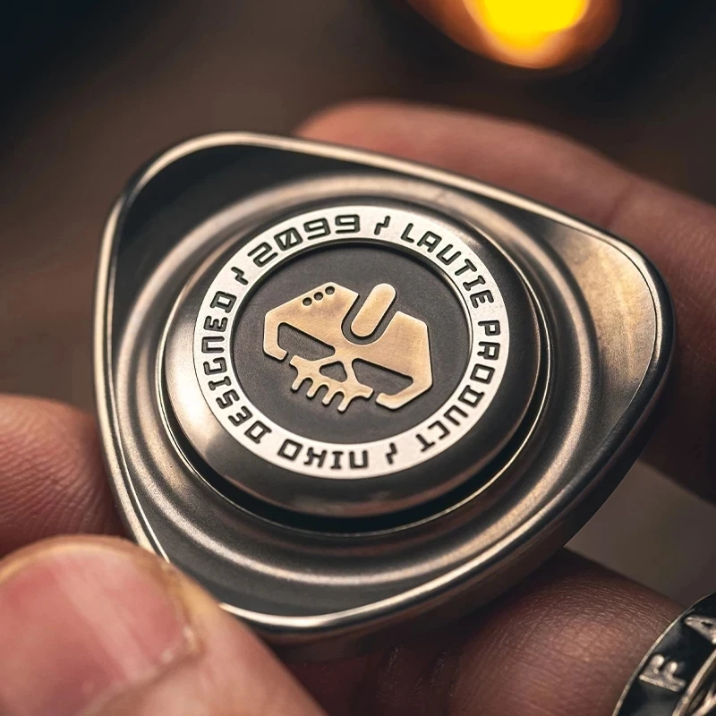

LAUTIE ROC 2.0 Fingertip Fidget Spinner Metal EDC Adult Decompression Anti Stress Toy