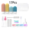 16 Pack Leak Proof Travel Bottle Set Made Of Silicone - TSA-Approved Containers For Toiletries And Conditioner 2