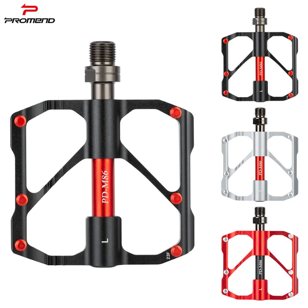 

PROMEND PD-M86-R87 Mountain Bike Aluminum Alloy Pedals Road Bike Sanpeilin Bicycle Accessories