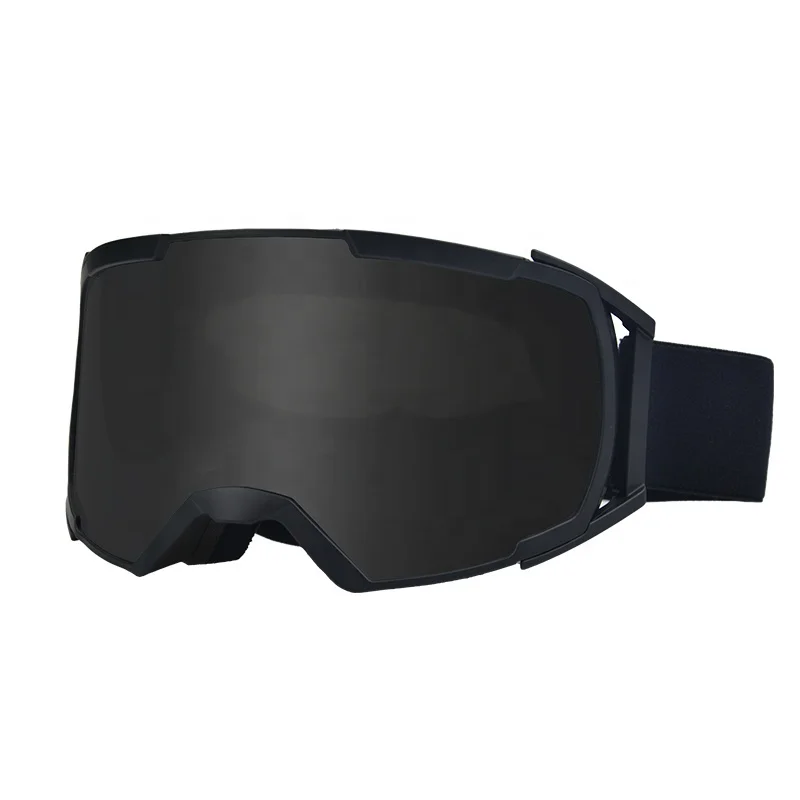 

Large Spherical Double Adult Anti Fog Ski Goggles New Outdoor Black Snowboarding Equipment with Toric Lens for Sports Cycling