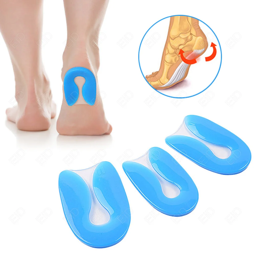 Gel Stable Heel orthopedic Insoles for plantar fasciitis Calcaneal Pain Feet Care