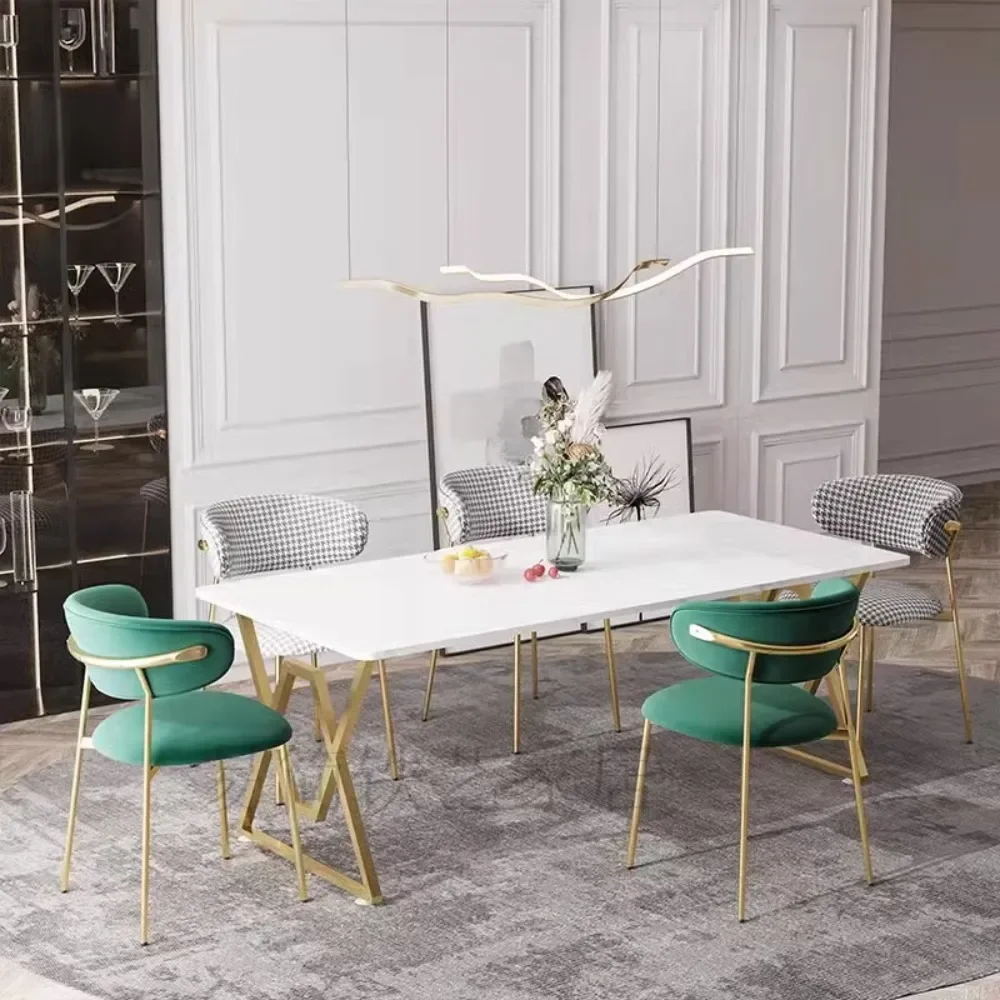 

Kitchen Lazy Dining Chairs Patio Banquet Events Conference Relax Dining Chairs Green Dine Metal Legs Dining Chairs Home Decor