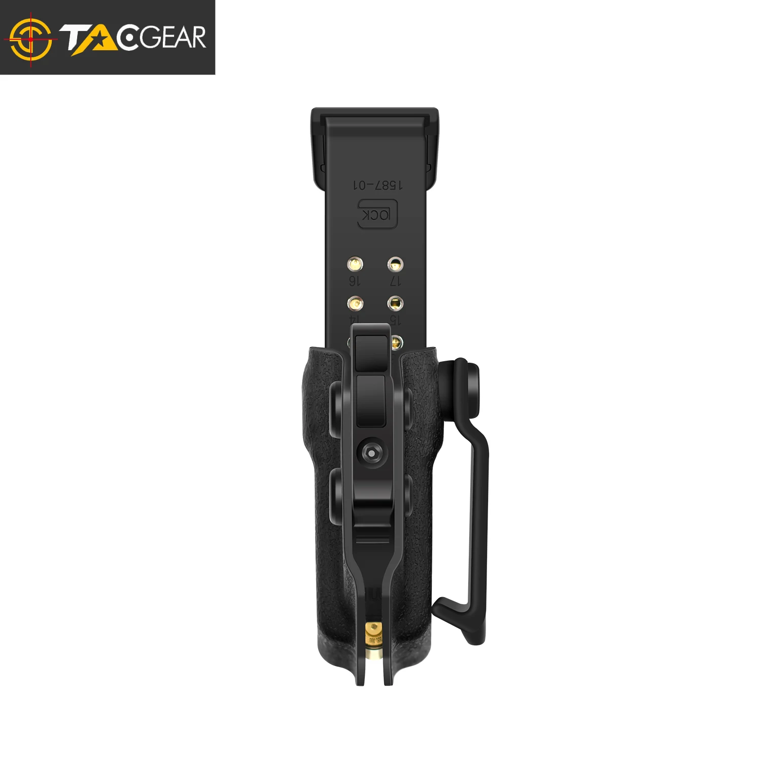 TACGEAR IWB OWB universal Left Right Hand Magazine Pouch Mag Holster Mag Carrier for 9mm .40S&W Pistol Single Double Stack Mag 2