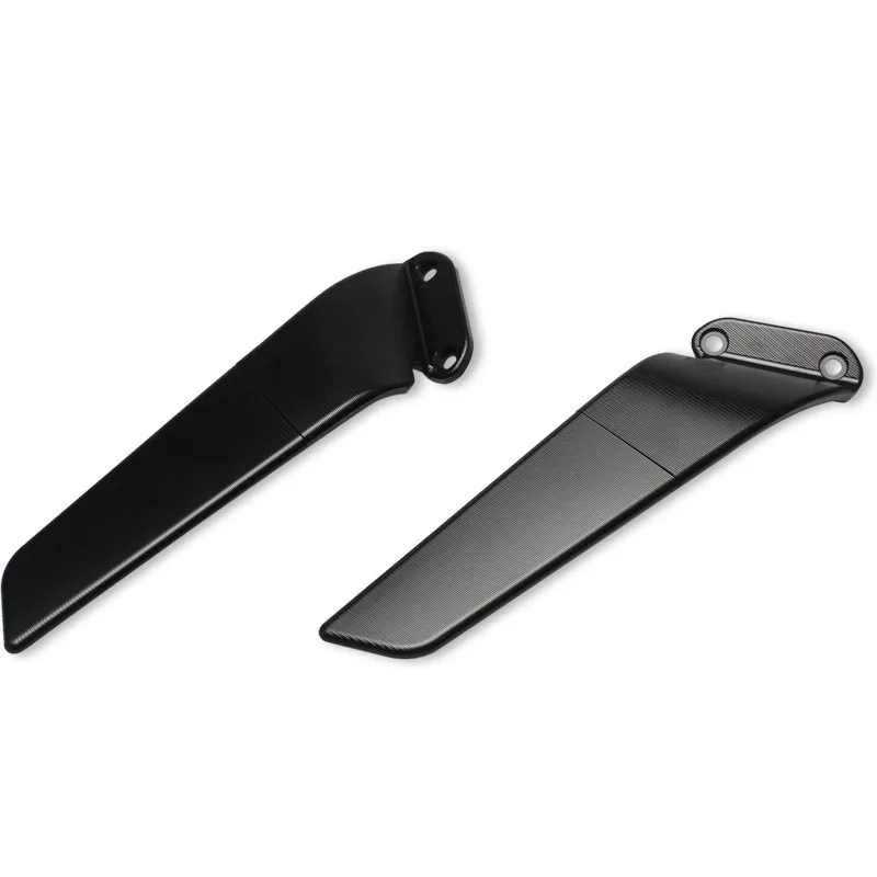 Ninja 650 액세서리 Kawasaki Ninja650 Ninja400 2018-2023 오토바이 스텔스 미러 조정 가능한 스포츠 Winglets 알루미늄