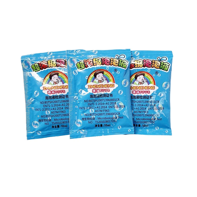 1-10pcs 버블 머신 보충 액체 다채로운 버블 농축 과립 10pcs ? 500ml 버블 건 보충 과립
