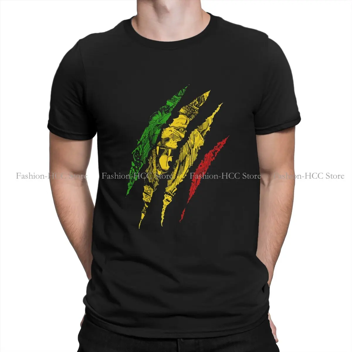 Warrior Lion Of Judah King Rasta Reggae Giamaica Roots Le Più Nuove Magliette In Poliestere Rasta Design Men Harajuku Top T Shirt Girocollo
