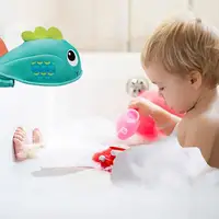 Practical Bathtub Faucet Cover Anti-collision Faucet Protection Cover Fish Design Spout Cover Bathtub Children's Faucet 2
