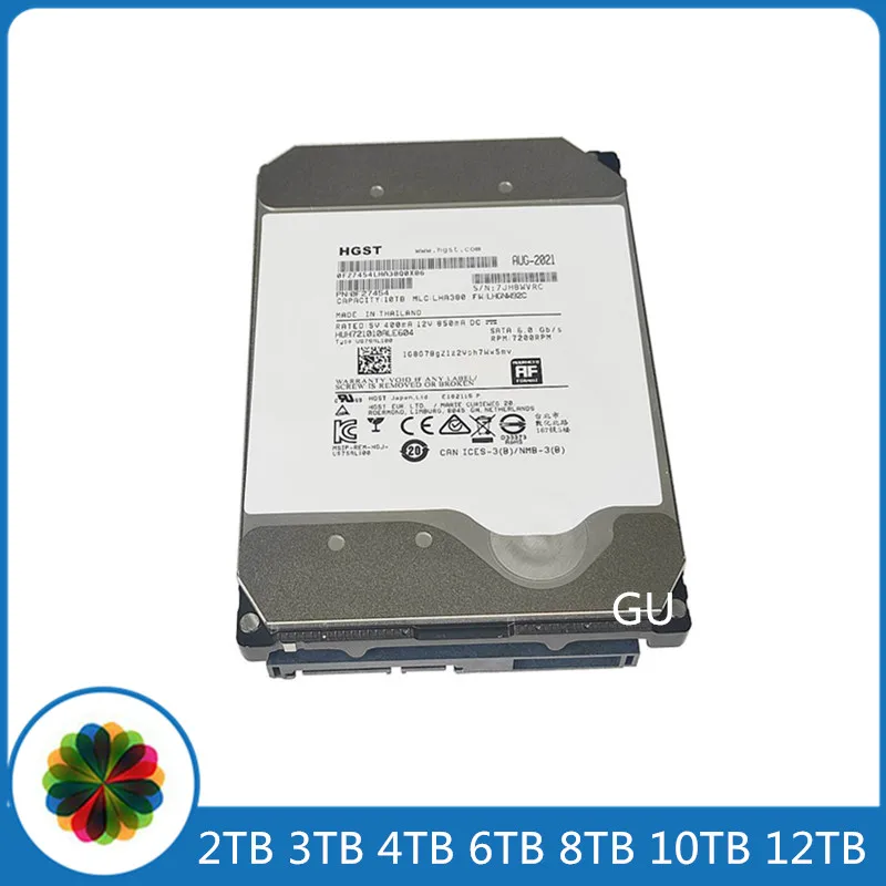 Promozione Nas Hdd 2Tb 3Tb 4Tb 6Tb 8Tb 10Tb 12Tb Sata 3.0 7200Rpm 3.5 "Disco Rigido Cctv Dvr Interno