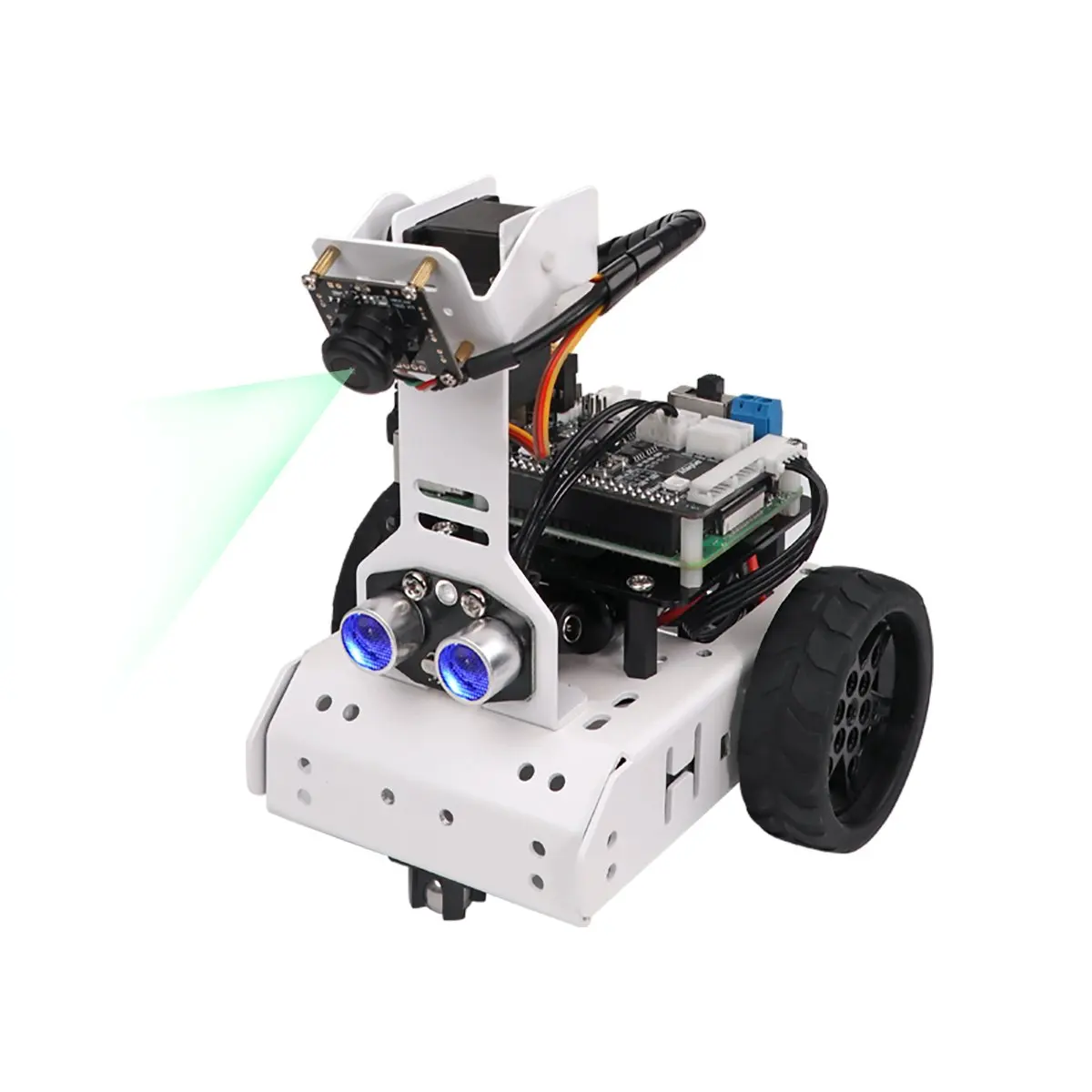 

Hiwonder GoGoPi Raspberry Pi 4B Intelligent Vision Robot Car Python Program Educational Equipment