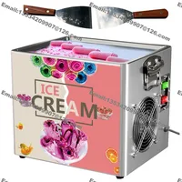 Small Home Party 110v 220v Electric Thai Fried Yogurt Ice Cream Roll Maker Machine 1