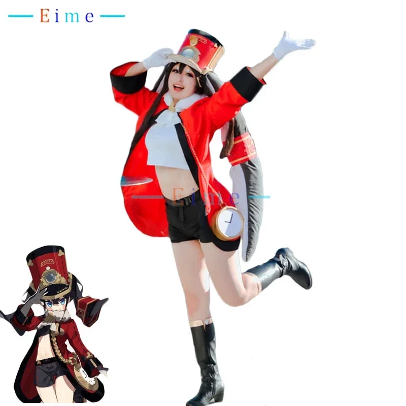 

Game Honkai Star Rail Pom Pom Cosplay Costume Women Cute Party Suit Halloween Carnival Uniforms Anime Clothing Custom Made