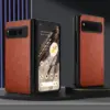 Luxury Leather Case For Google Pixel Fold Premium Business Style Retro Litchi Pattern Back Cover for Pixel Fold phone funda 5