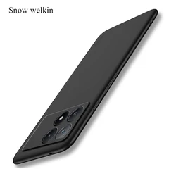 Ultra-Thin TPU Soft Silicone Back Phone Cover Case for Poco X6 Pro (Black)