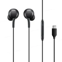 Original Type C Wired Earphone for Samsung Galaxy S24 S23 S22 Ultra Plus In-Ear Earbuds 3.5 mm Stereo Headphones for AKG A54 A53 1