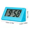 Mini LCD Digital Clock Bedroom Simple Small Electronic Watch Portable Old Man Big Word Table Student Exam Mute Desktop Clock 5