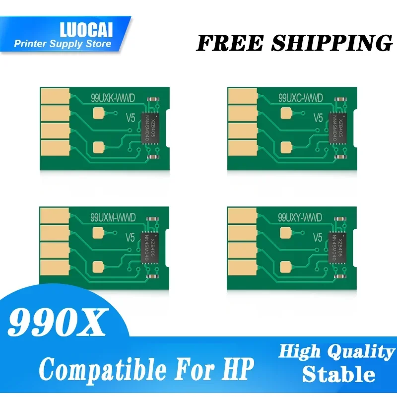 

USE One time Chip For HP 990 991 992 993 990X 991X 992X 993X For HP PageWide Pro 755dn 774dn 750dn 750dw 772dn 772dw 777z 777zs