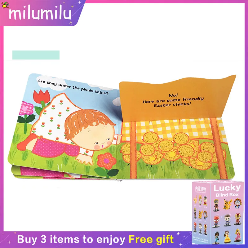 

MiluMilu Karen Katz: Where Are Baby's Easter Eggs Picture Board Book For Kids