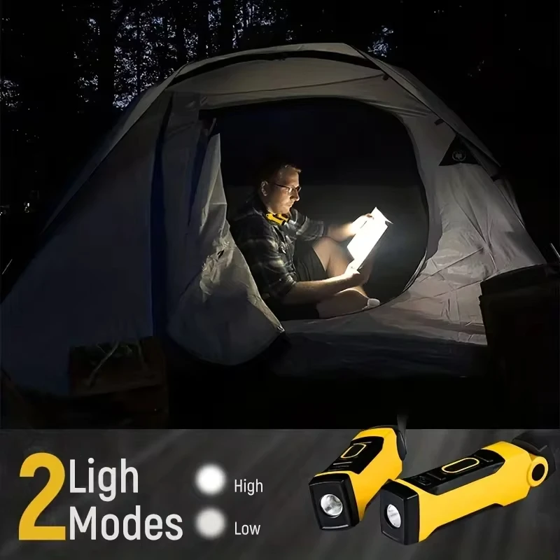 LED Work Light 2 Pack Rechargeable For Reading Knitting Camping Repairing