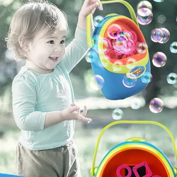 Machine à bulles automatique pour enfants, jouet Portable magique pour faire des bulles d'eau et de savon, KC50SQ 