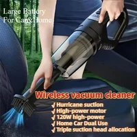 Car Vacuum Cleaner Portable Wet And Dry dual-use Vacuum Cleaner Powerful Handheld Mini Vaccum Cleaners High Suction 12V 120W 3