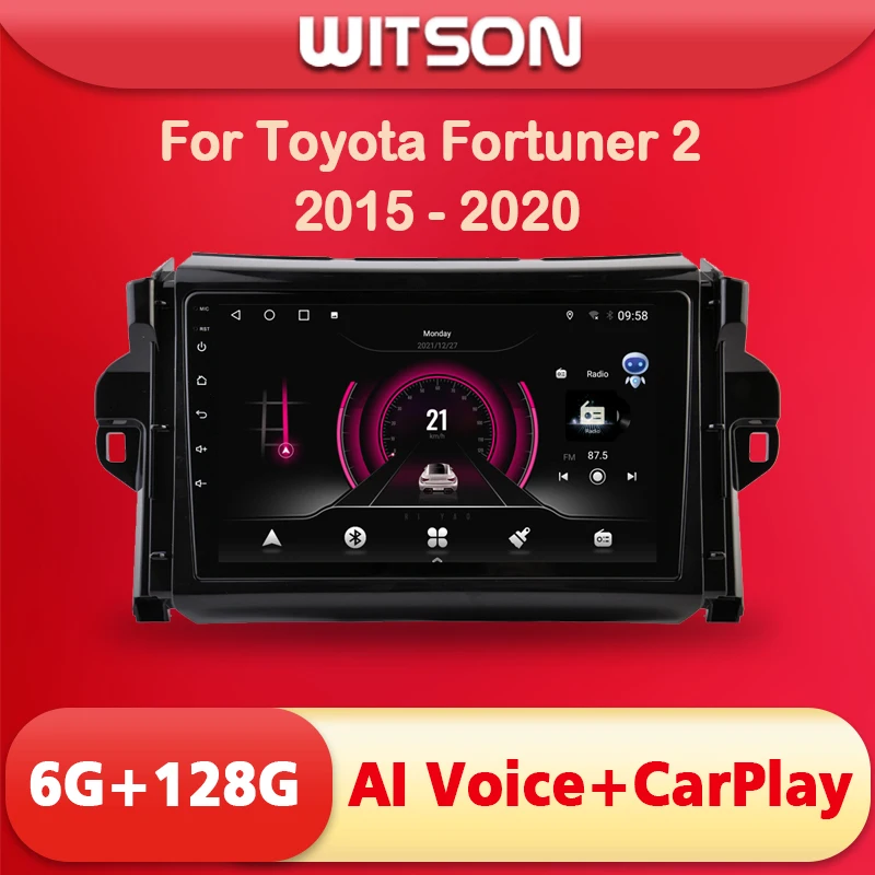 

WITSON 9 дюймовый Android 11 AI VOICE 1 Din in Dash Car radio для TOYOTA AVENSIS 2008-2013 автомобильный стерео навигатор GPS