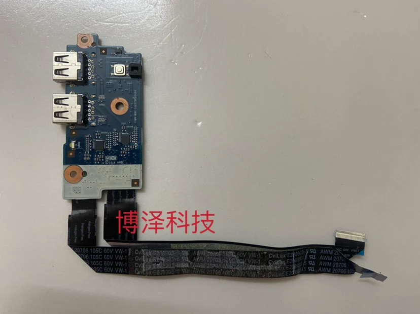 para hp Envy 15-as 15-as110tu Tpn-i125 Portátil Usb Jack Interruptor de Placa de Botão de Energia Acessórios de Reparação 6050a2920301-usb-a01
