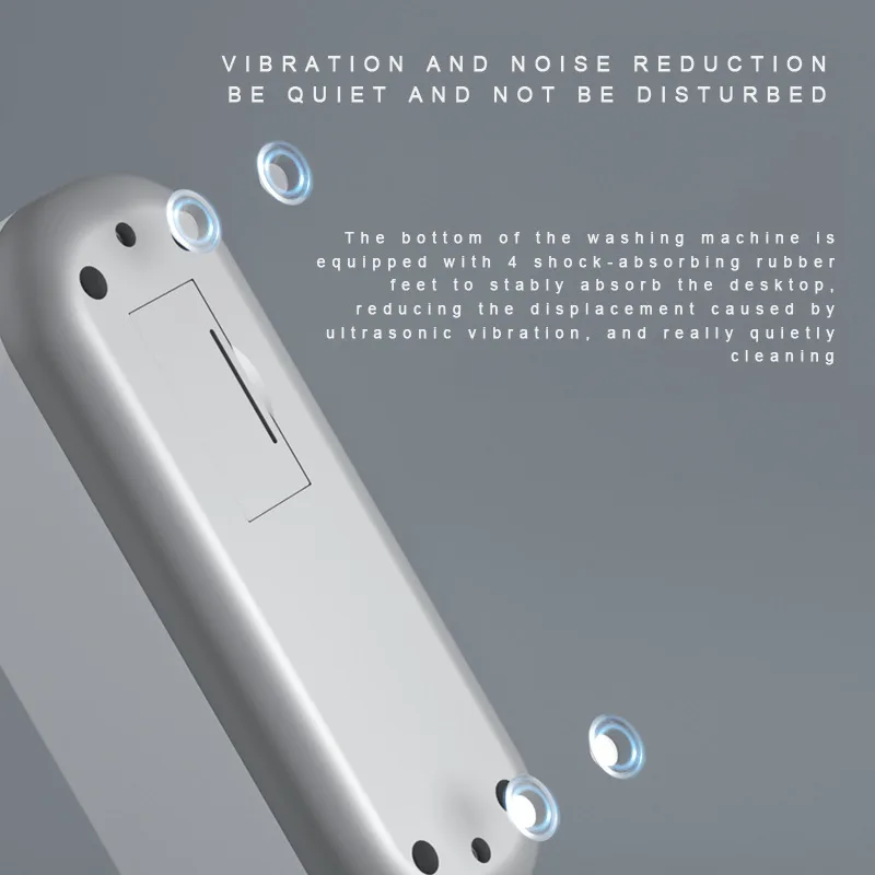 Mini Jewelry Cleaner Portable Glasses Braces Cleaning Machine Multifunctional Bath Vibration Cleaner Home Cleaning Products 4