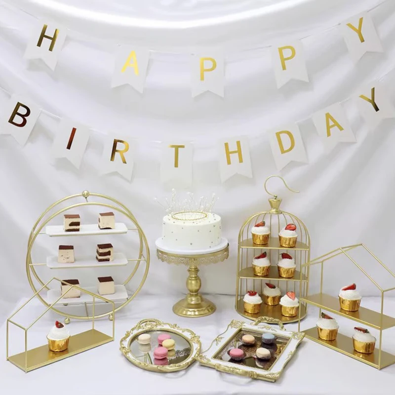 Gold Cake Stand Sugar Bunnies Candy Bar Biscuit Cake Stand Design Chocolates Cooking Aesthetic Torten Deko Home Products