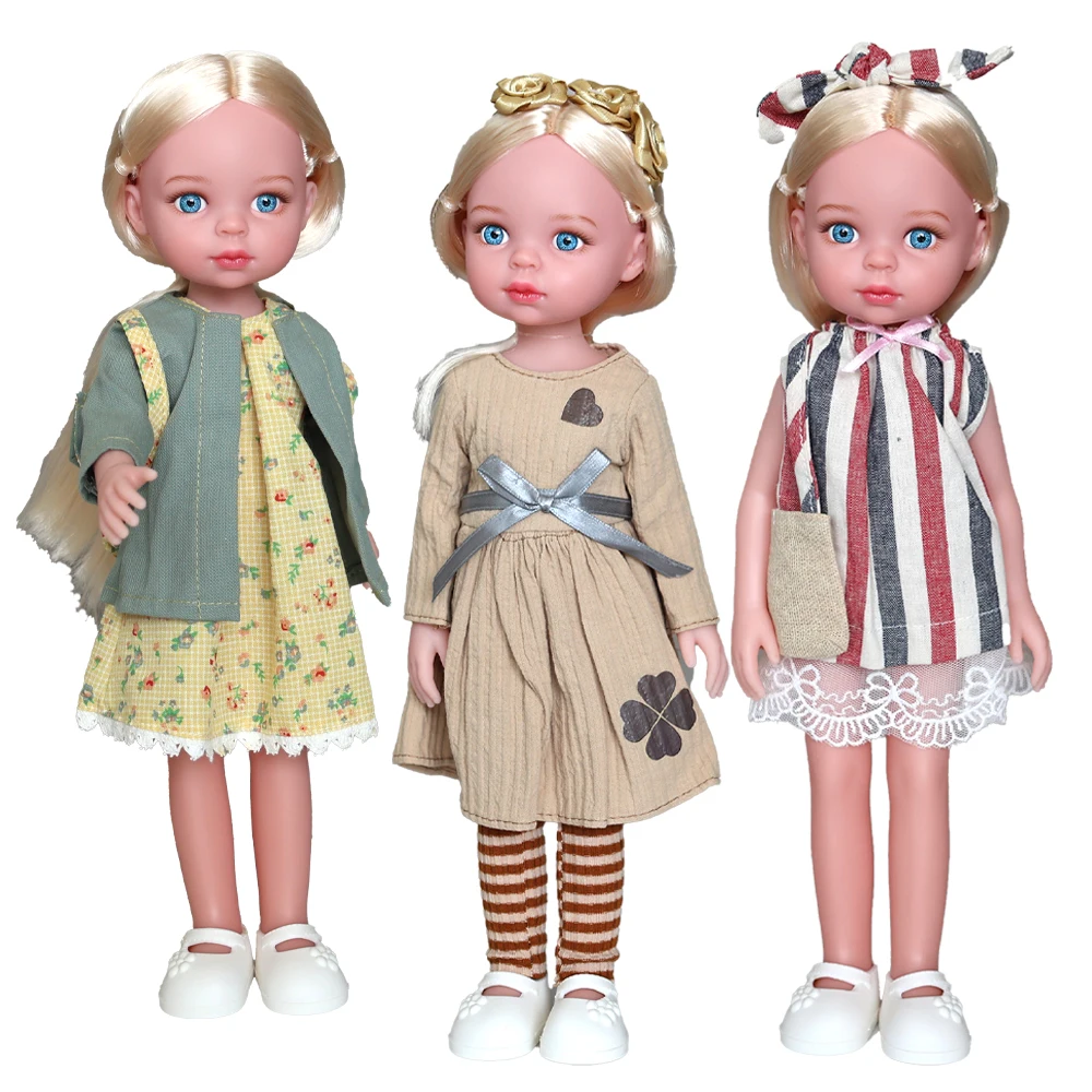 Realistic 13-Inch Fashion Doll with Outfit and Accessories - Perfect Birthday Gift