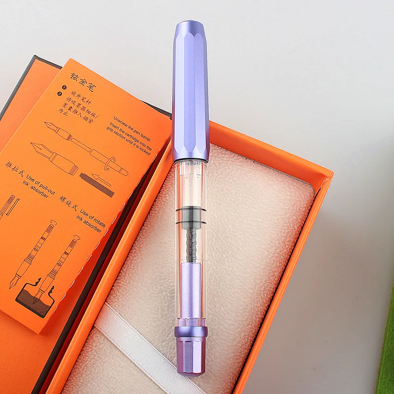 

Ручка перьевая прозрачная, 0,5 мм, 0,38 мм, с наконечником