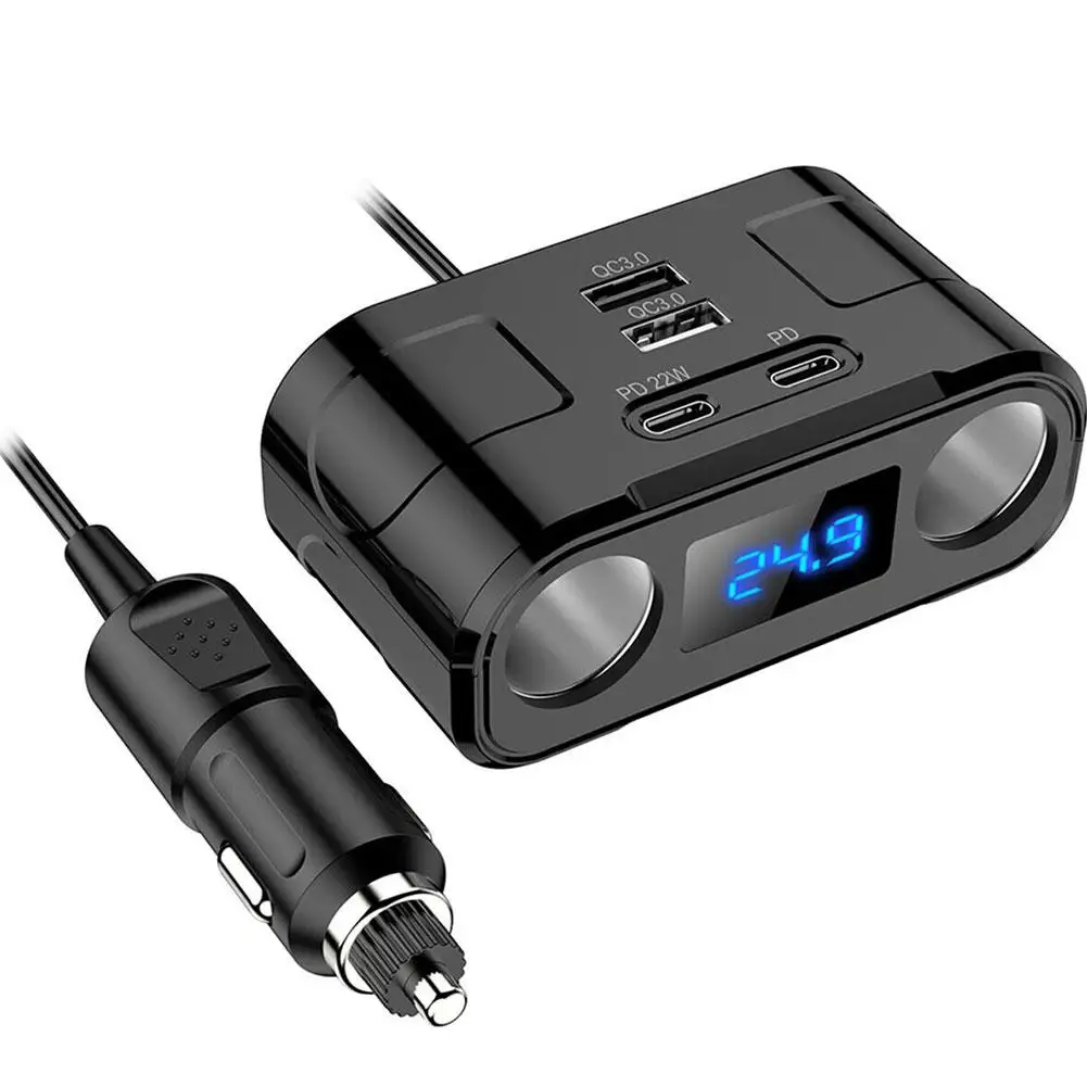    й ÷, LED PD QC3.0 USB  , а ͽټ ̺ , 4 Ʈ , 12V, 24V, 60W