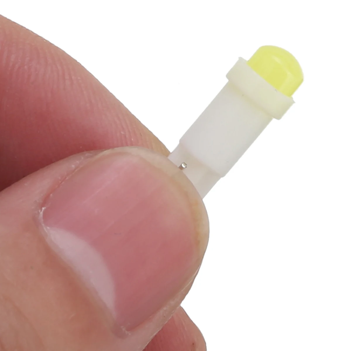 10pcs White T5 COB 1LED Car Dashboard Cluster Gauge Instrument Light Wedge Bulb Car Interior Lights
