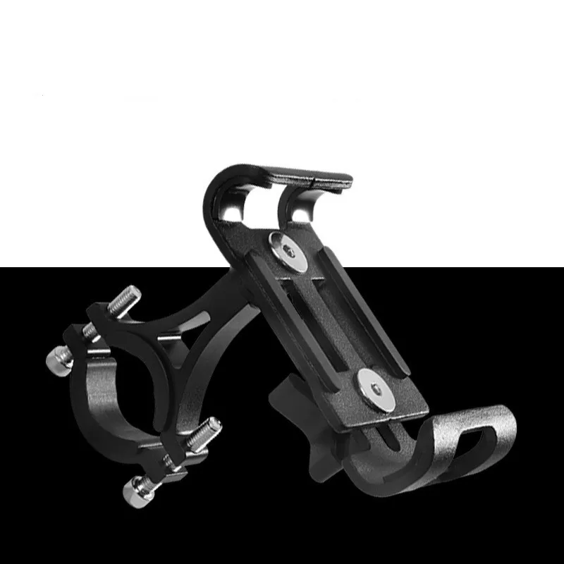 알루미늄 합금 오토바이 자전거 전화 홀더 Anti-slip MTB 자전거 전화 마운트 브래킷 스마트 폰용 범용 자전거 전화 스탠드