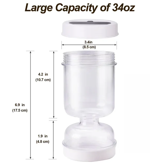 Olive Pickle Strainer Jar 6