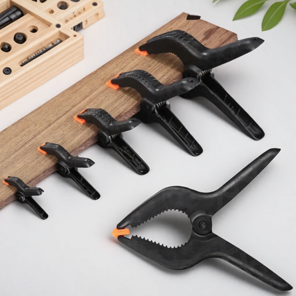 Nylon A-Clip Heavy Duty Plastic A-Type Spring Clip for Photography Background Woodworking Clip Fast Fixing Tool