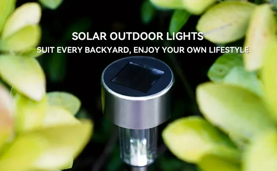 Description Picture 6 of itemNew Solar Outdoor Lights Garden Lamp Solar Powered Waterproof Landscape Path Outdoor for Yard Backyard Lawn Patio Decorative