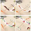Y4UD Rubber Band Powered Kits Gift Choice Theme Parties Outdoor Gift Reversal Interesting Glider 4