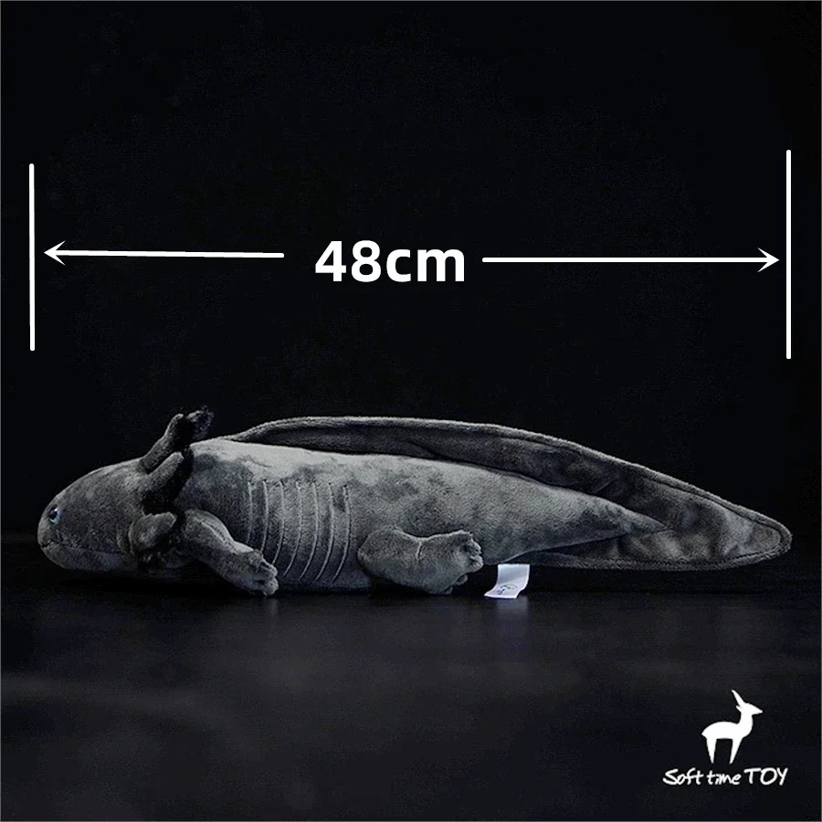 Axolotl High Fidelity Anime Cute Newt Plushie Salamander Plush Toys Lifelike Animals Simulation Stuffed Doll Kawai Toy Gifts Kid 2
