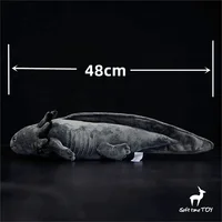 Axolotl High Fidelity Anime Cute Newt Plushie Salamander Plush Toys Lifelike Animals Simulation Stuffed Doll Kawai Toy Gifts Kid 2