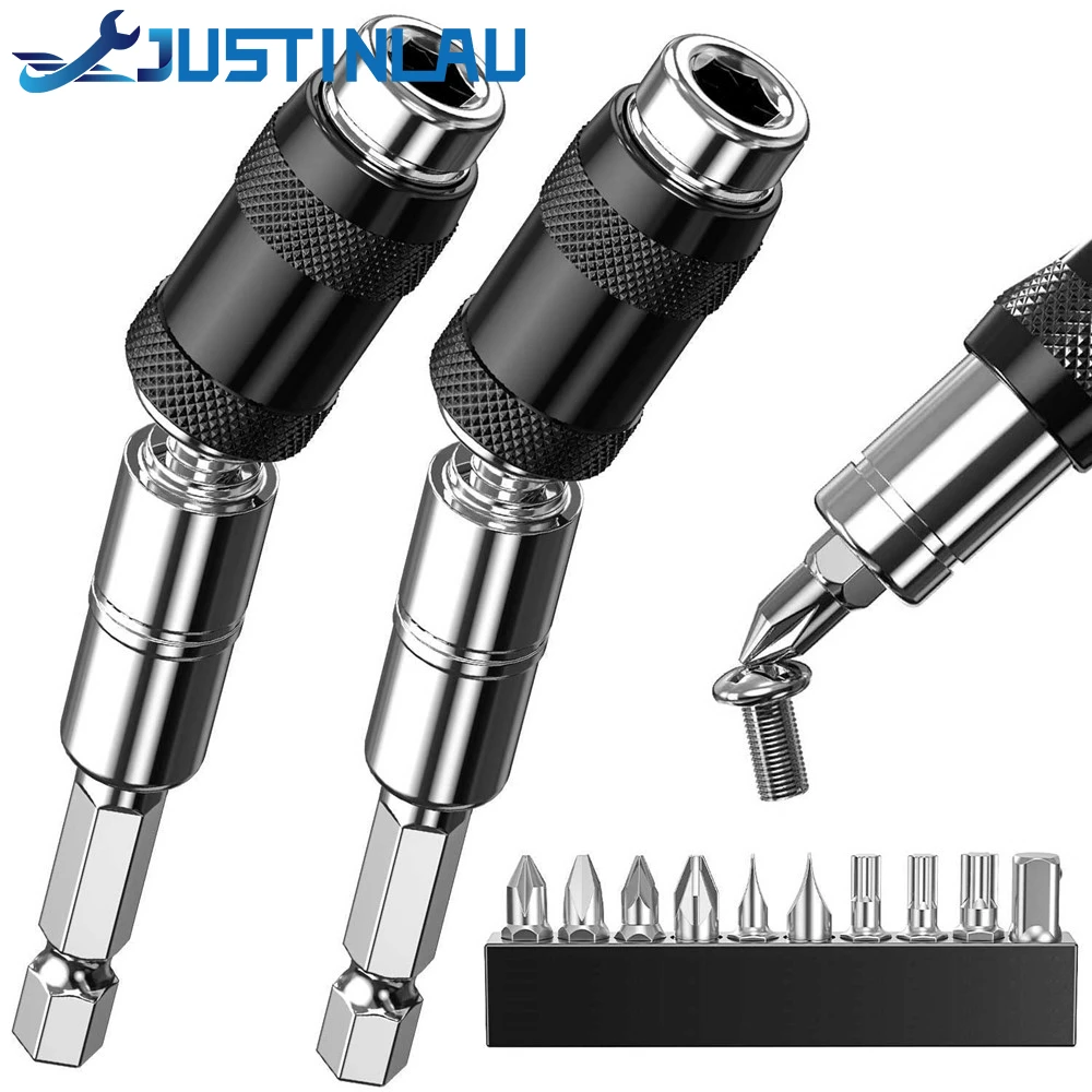 1/4"Hex Pivoting Drill Bit Quick Change Drive Guide Drill