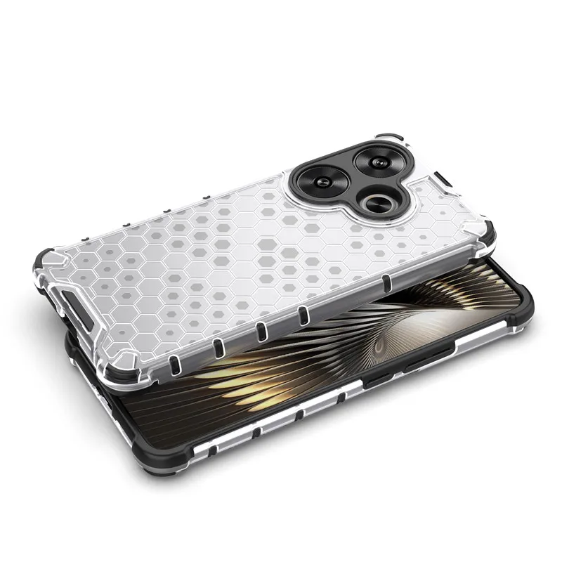 Shockproof Honeycomb Hard PC Protection Bumper Case