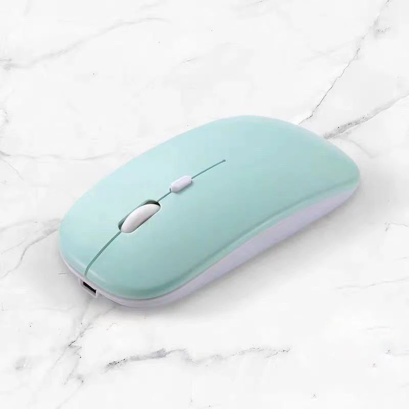 Двухрежимная беспроводная мышь Xiaomi типа C, перезаряжаемая, 1600 точек на дюйм, бесшумная, эргономичная, портативная, офисная мышь для MacBook, планшета, ноутбука