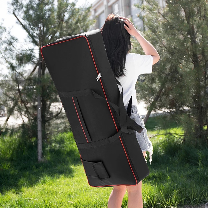 Professional 61 Key Universal Instrument Keyboard Bag Thickened Waterproof Electronic Piano Cover Case for Electronic Keyboard Electronic Musical Instrument Piano Case Piano Gig Bag