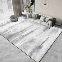Home Light Luxury Carpets Living Room Decoration Abstract Carpet Hall Sofa Area Grey Rugs Bedroom Cloakroom Hallway Floor Mat 1
